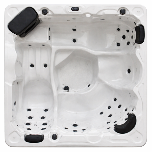Spa idromassaggio OASIS 3 seduta e 2 lettini ergonomici BLUWELLNESS