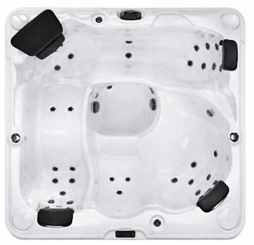 Spa idromassaggio VENUS 3 seduta e 2 lettini ergonomici BLUWELLNESS